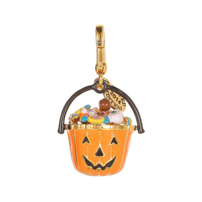 Juicy Couture Pumpkin Candy Bucket Charm
